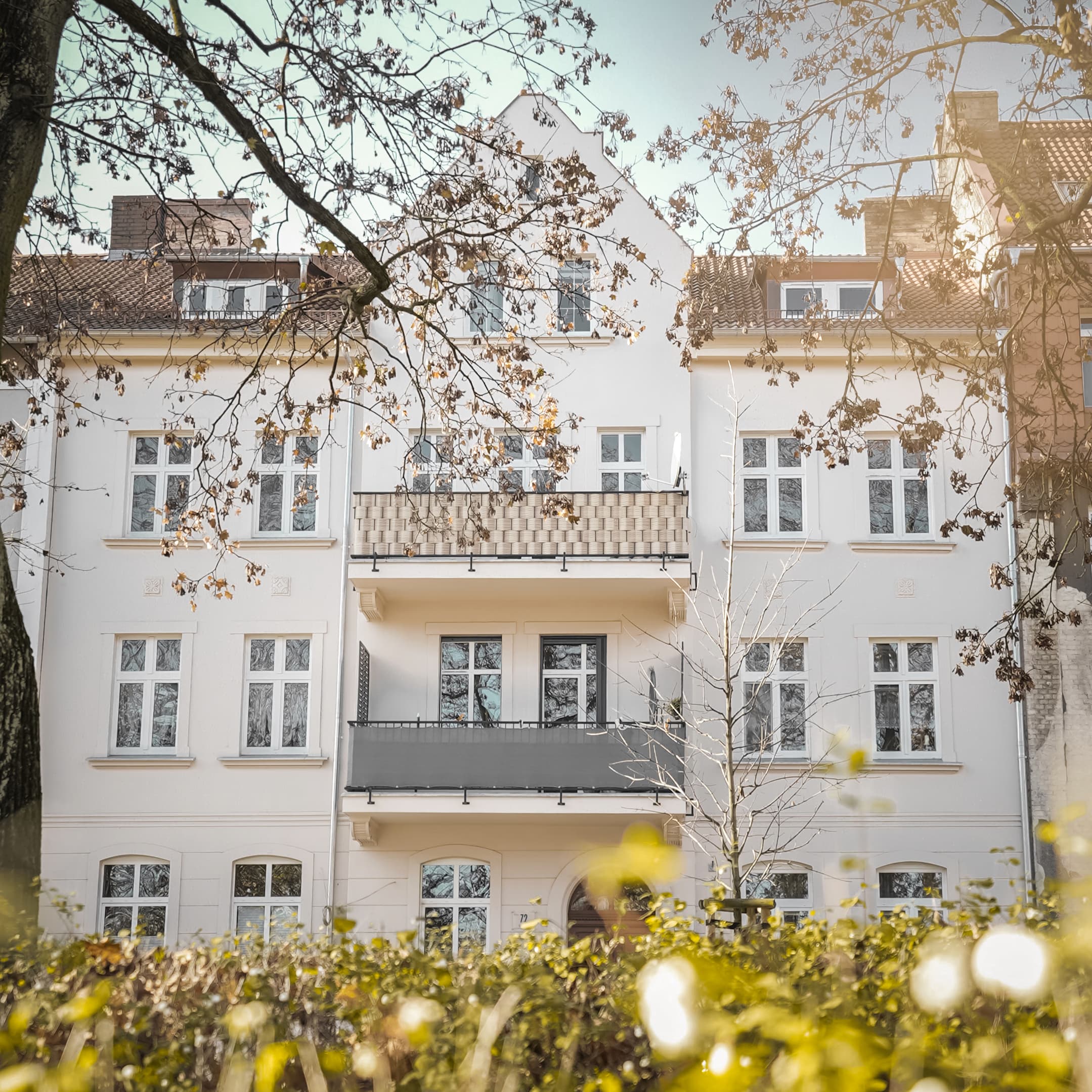 Denkmalgeschützte Altbaufassade, Gorzów